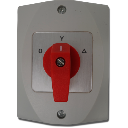 ŁĄCZNIK KRZYWKOWY GWIAZDA TRÓJKĄT 16A OBUDOWA IP54